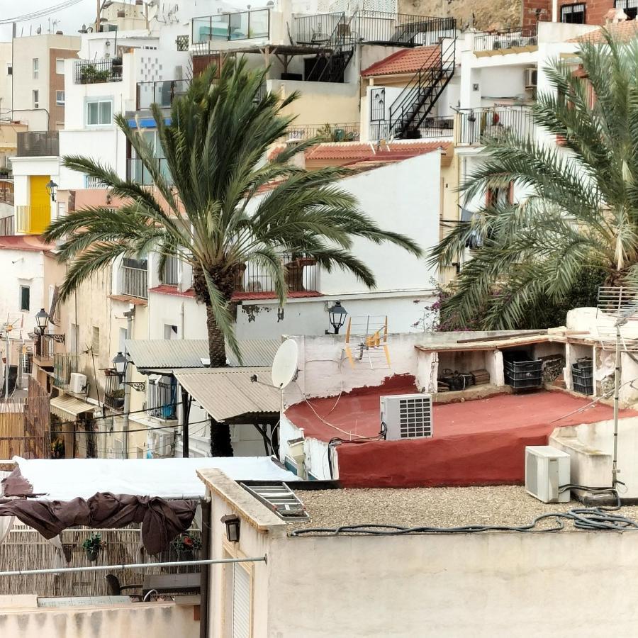 Private Terrace-Romantic-Sea, Castle Views-Central Alicante Eksteriør billede